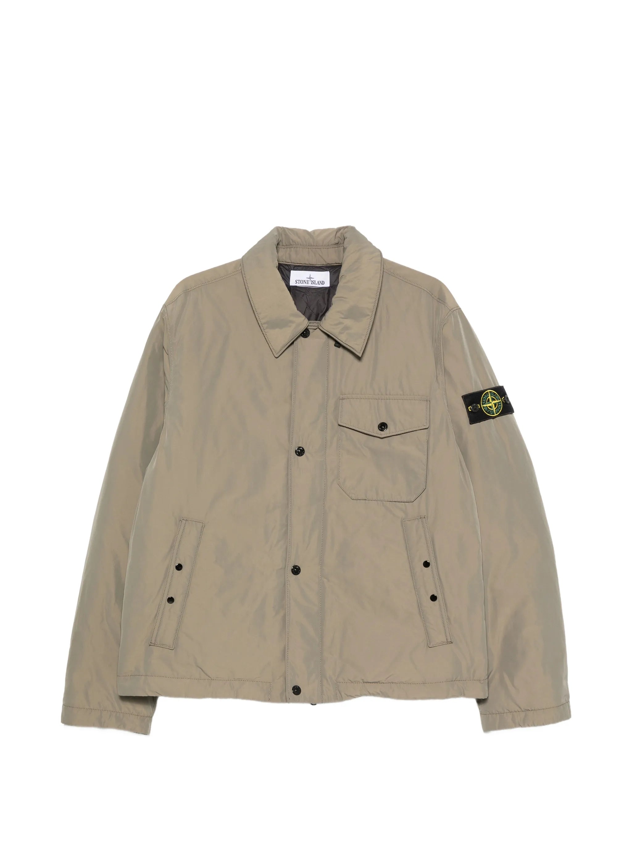 Stone Island Stone Island Logo-patch Zip-fastening Jacket