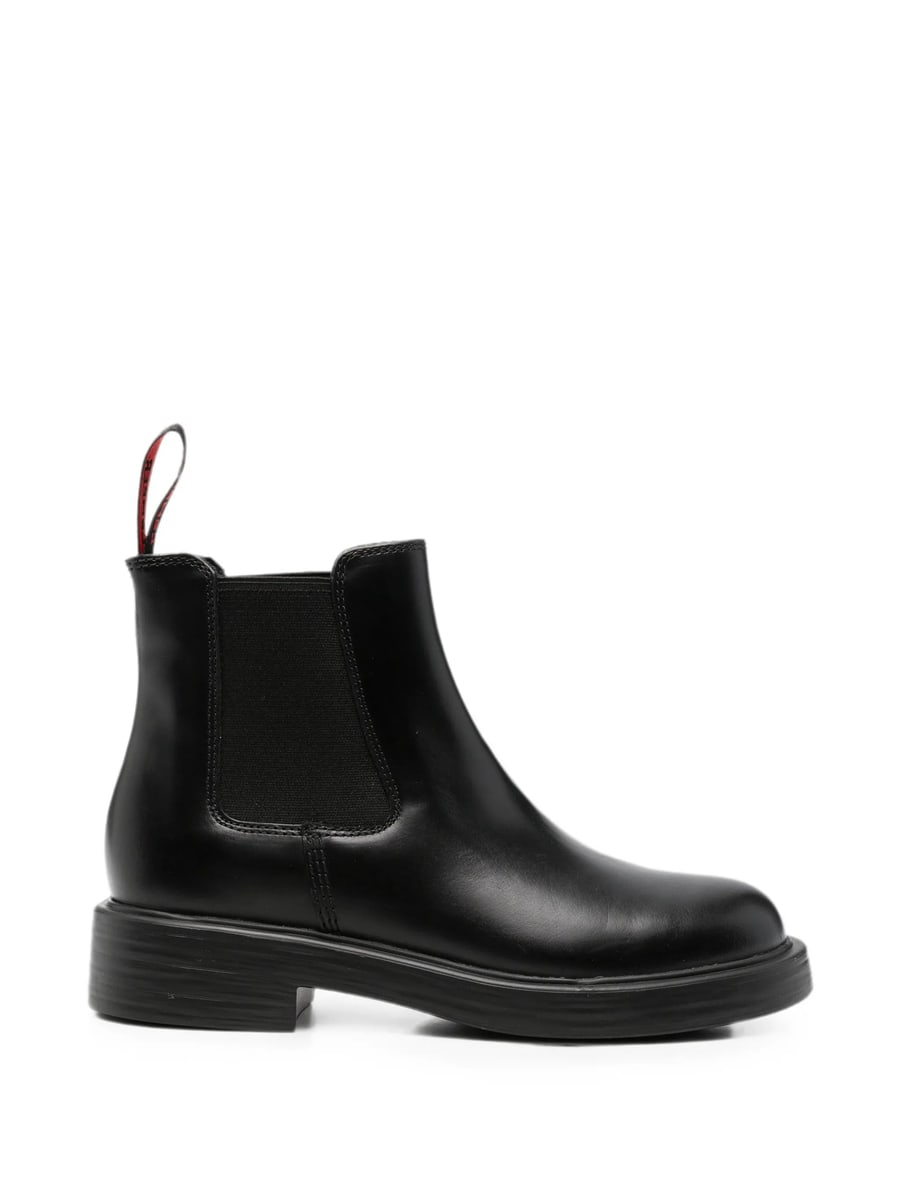 Camper Camper Dean Elasticated-panel Pull-tab Chelsea Boots