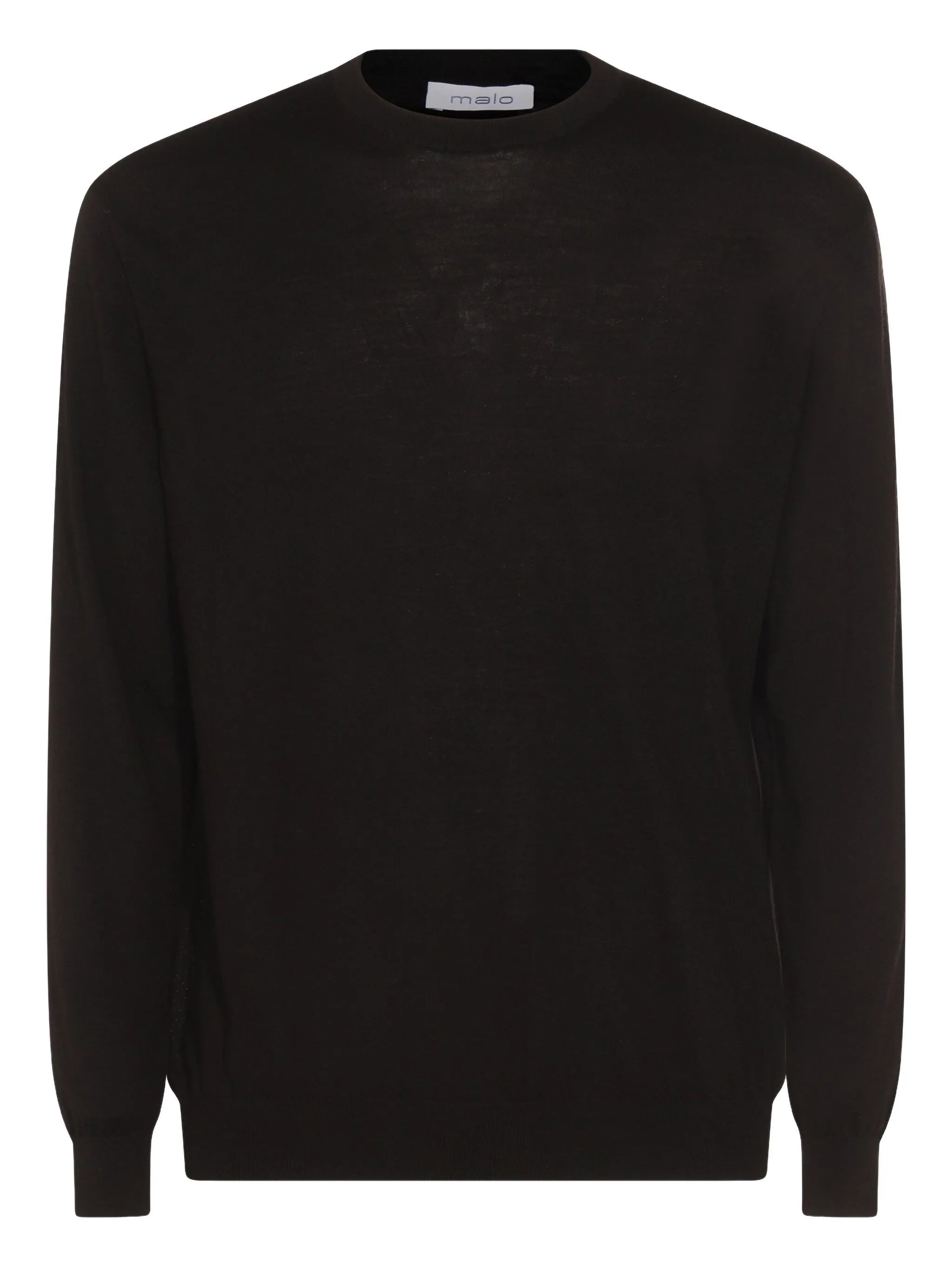 Malo Malo Crew-neck Virgin-wool Sweater