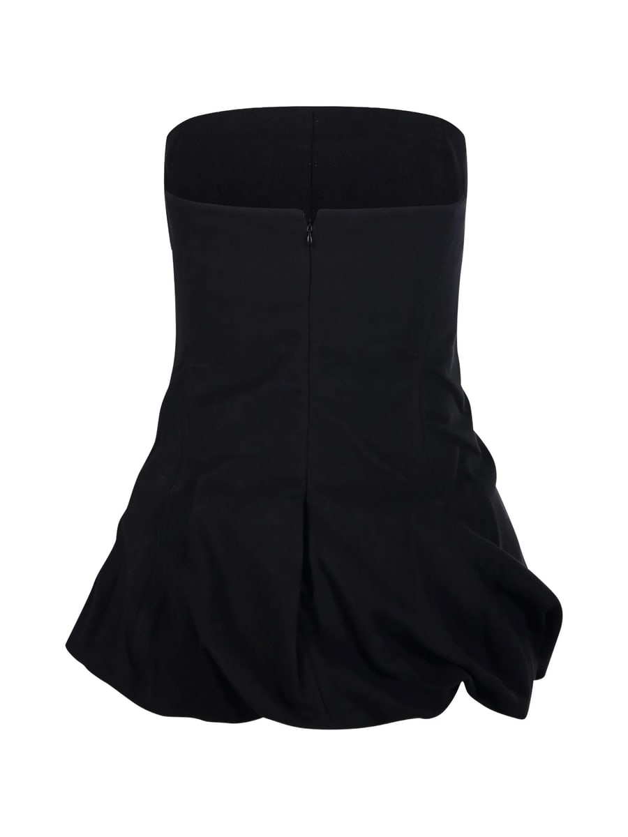 Lamrons Lamrons Strapless Bubble-hem Top, view 2