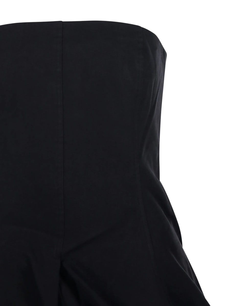 Lamrons Lamrons Strapless Bubble-hem Top, view 3