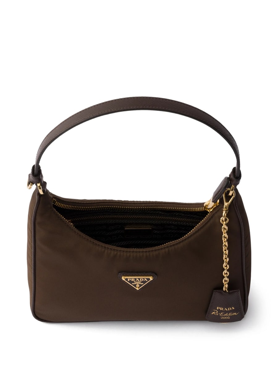 Prada Prada Re-Edition 2005 Re-Nylon And Saffiano Mini Bag, view 5