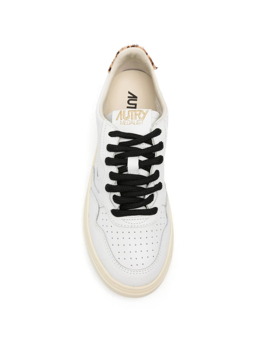 Autry Autry Medalist Leopard-print Sneakers, view 4