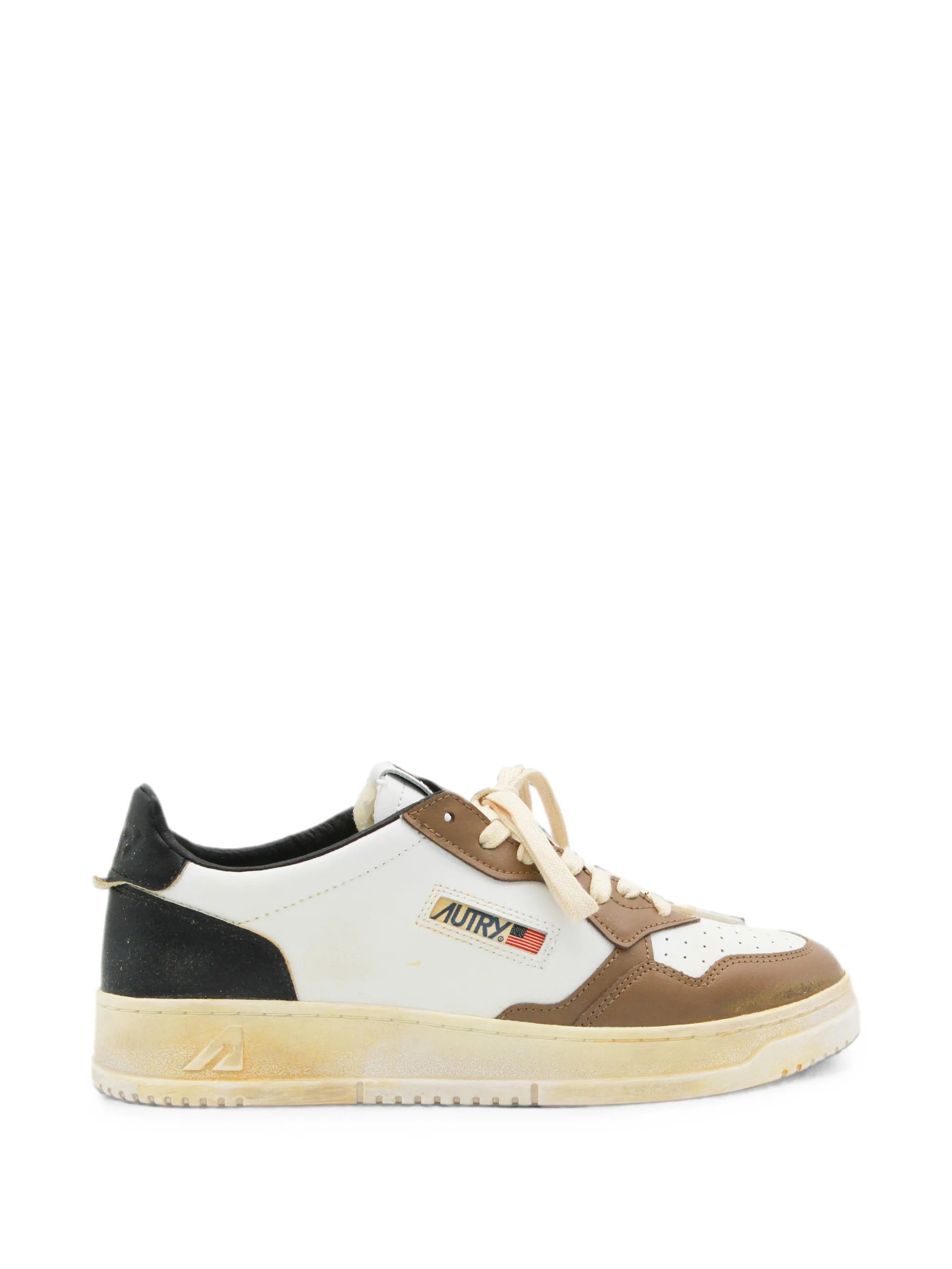Autry Autry Super Vintage Leather Sneakers