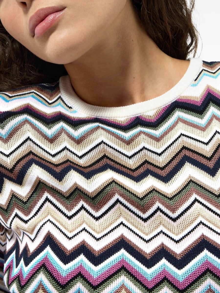 Missoni Missoni Zigzag-knit Dress, view 4