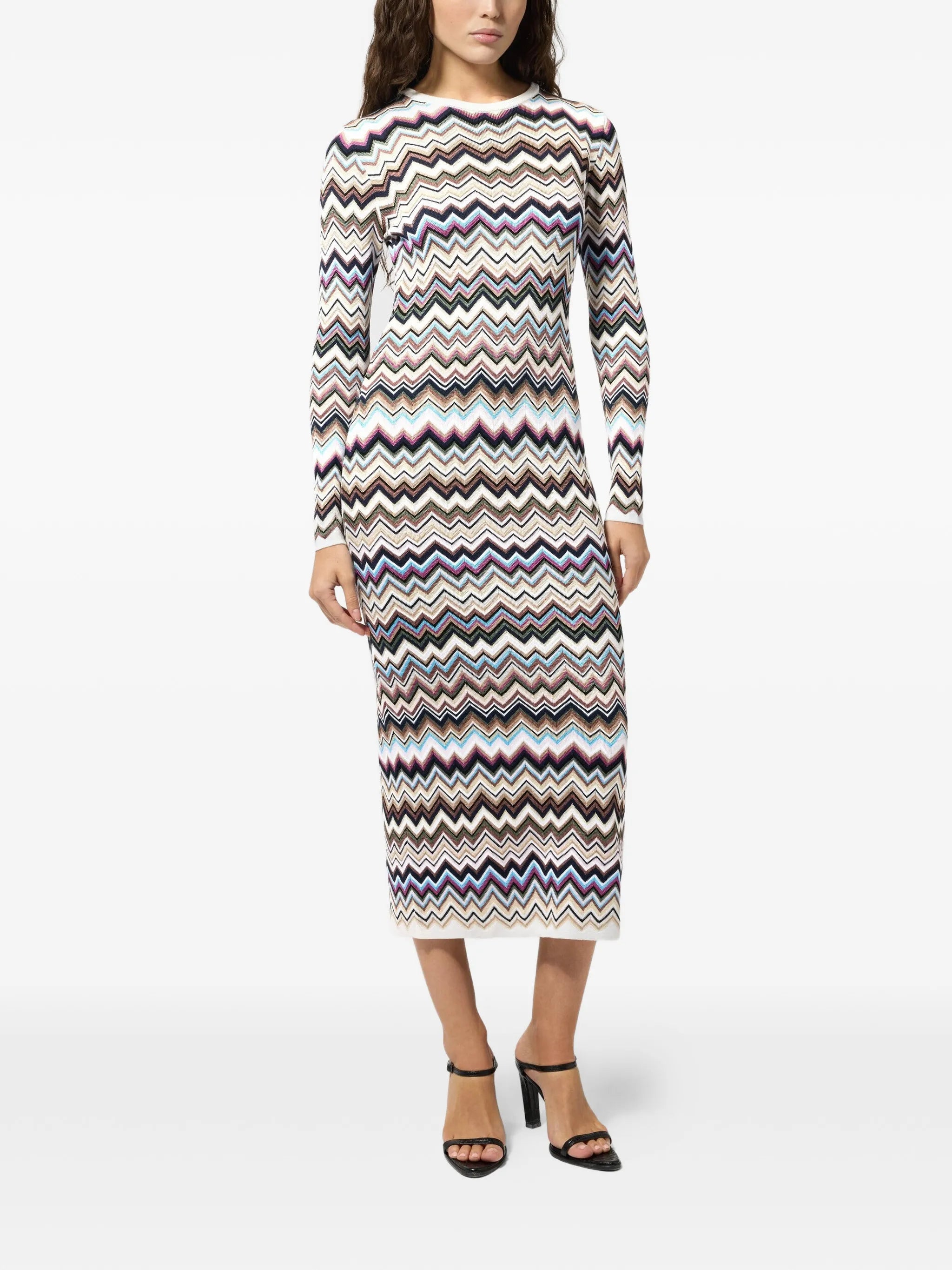 Missoni Missoni Zigzag-knit Dress, view 2