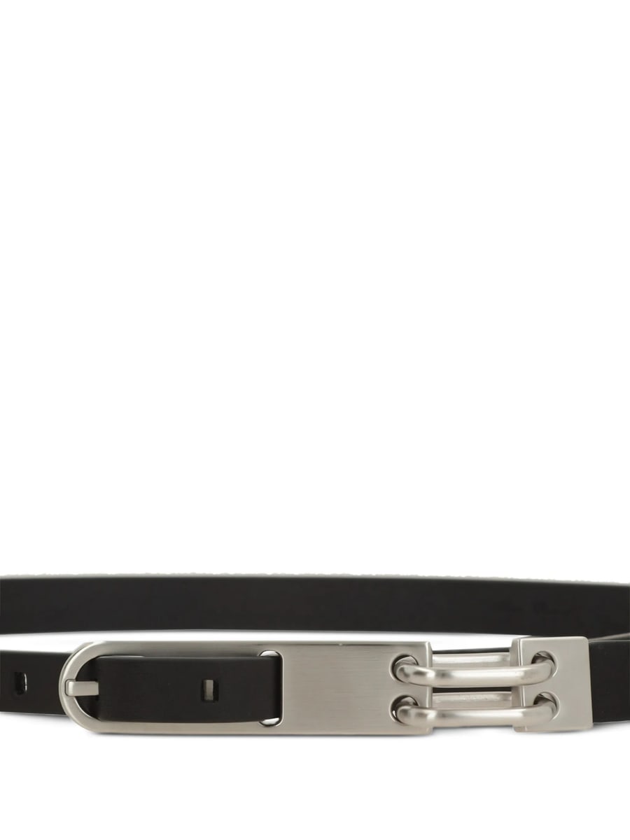 Rick Owens Rick Owens Leather Buckle-fastening Belt, view 3