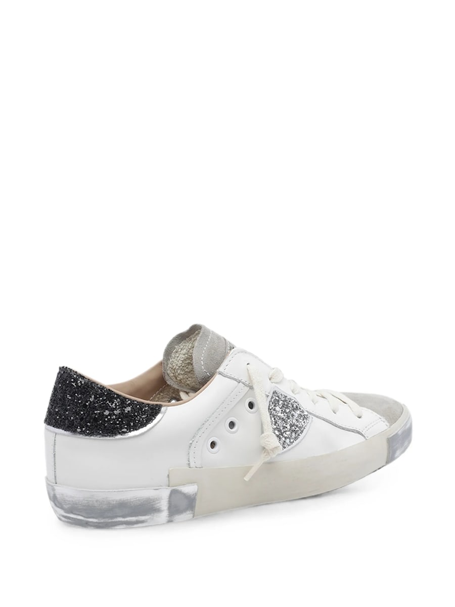 Philippe Model Philippe Model Prsx Glitter-detail Sneakers, view 2