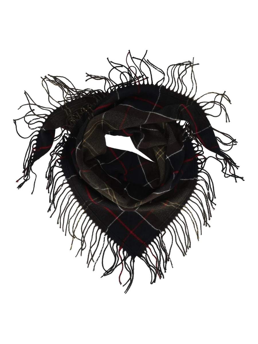 Barbour Barbour Kirklees Tartan Triangular Scarf, view 2