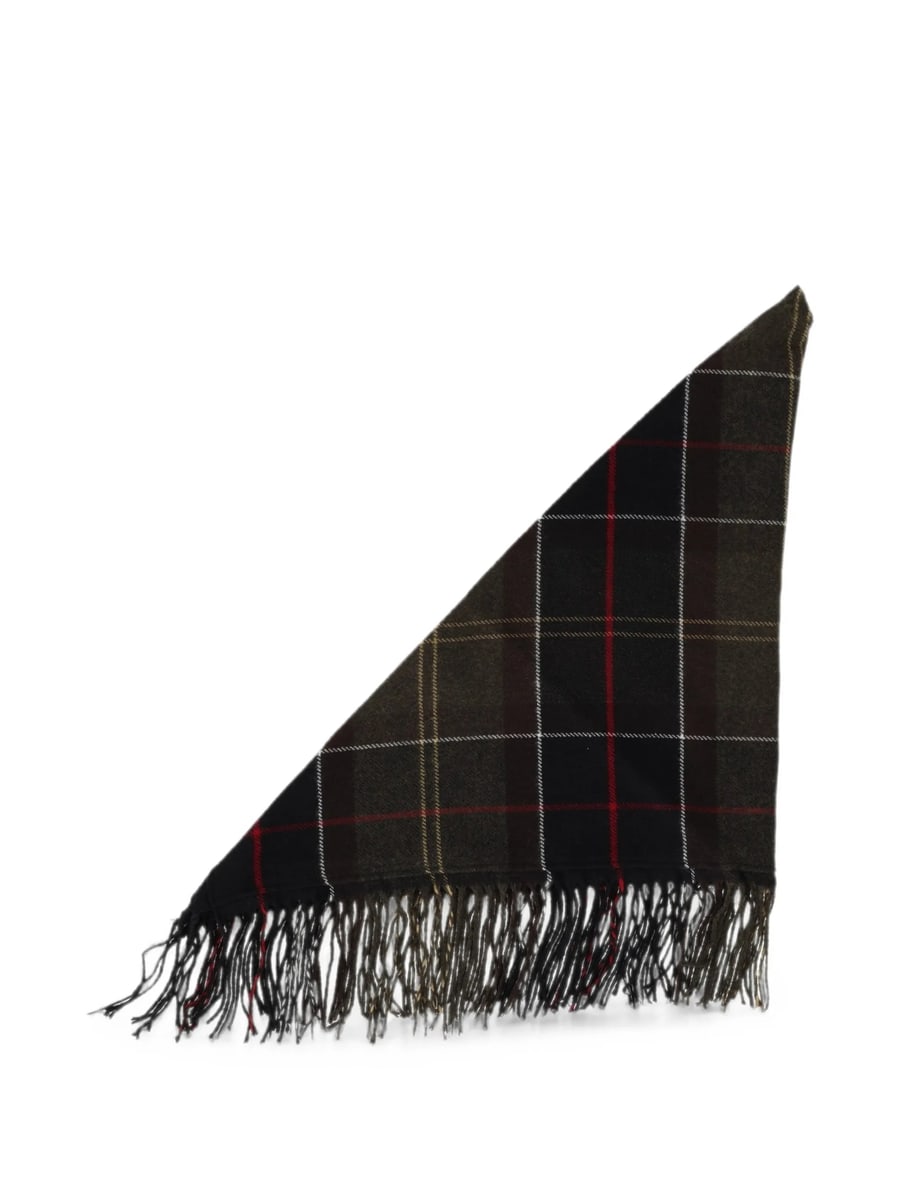 Barbour Barbour Kirklees Tartan Triangular Scarf, view 3