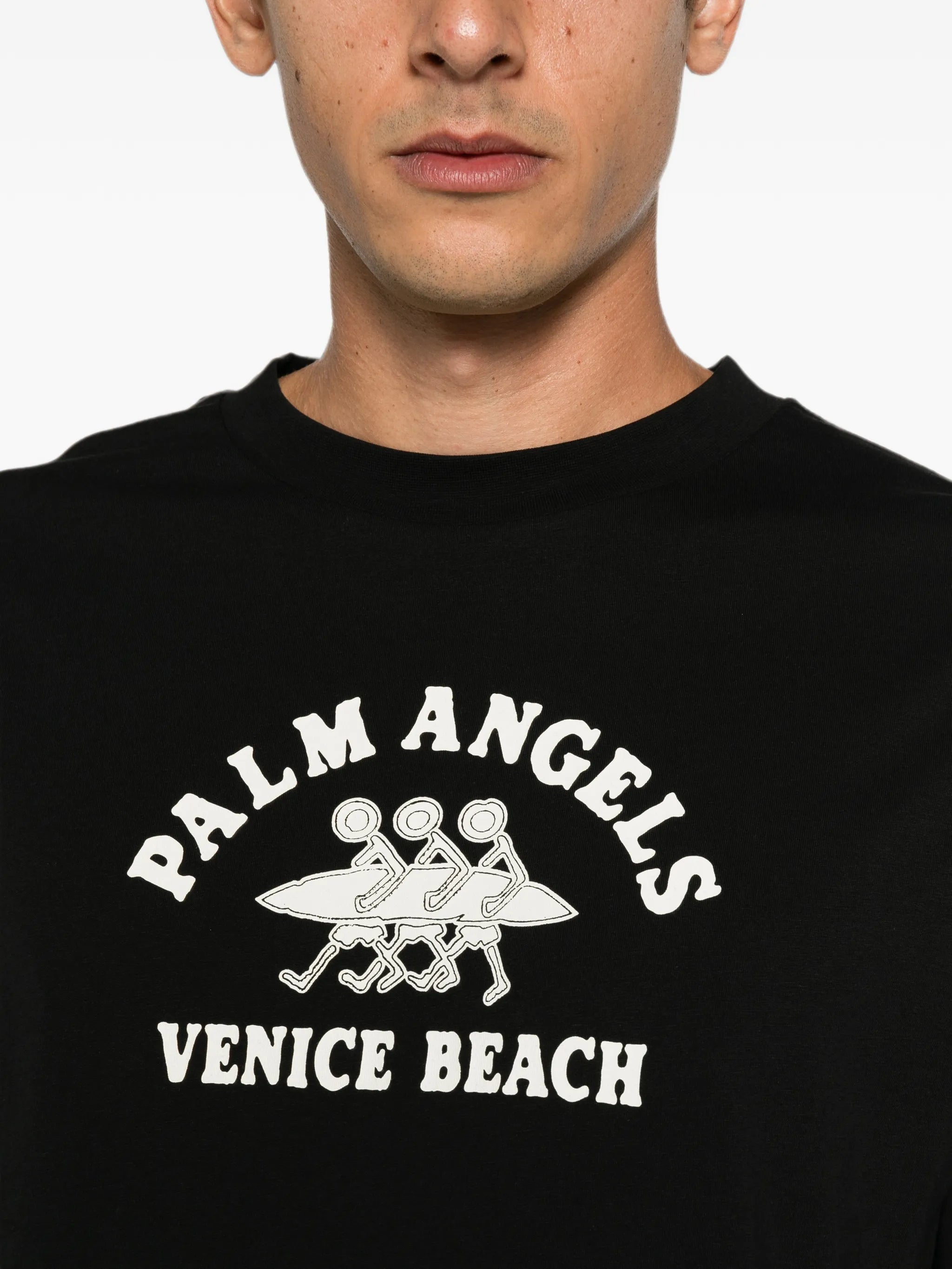 Palm Angels Palm Angels Venice Beach Graphic-print T-shirt, view 2