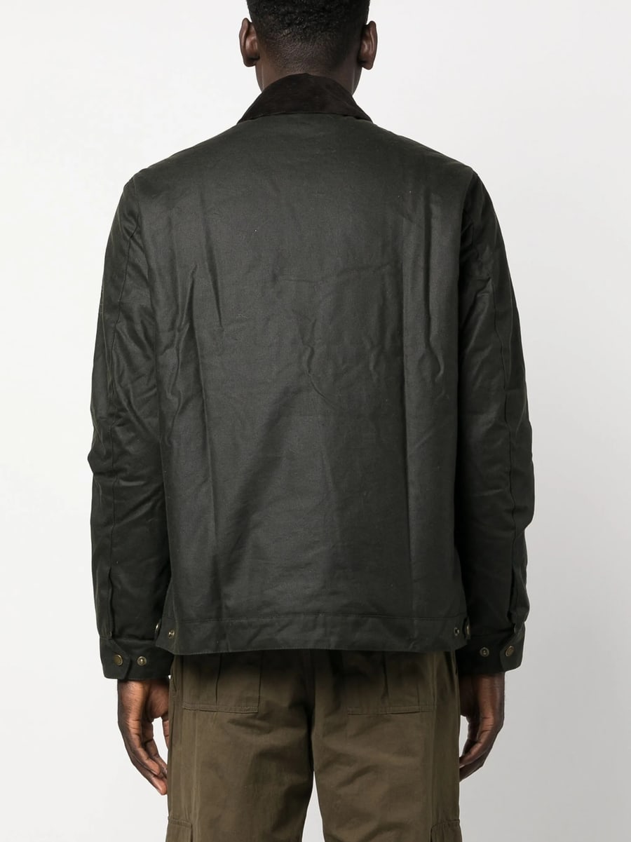 Barbour Barbour B.Intl Steve McQueen Wax Jacket, view 3