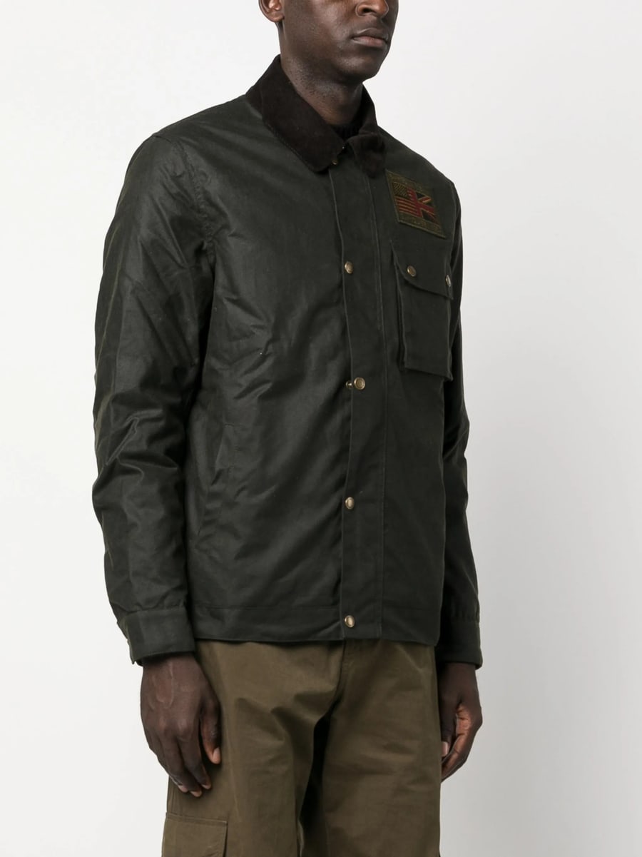 Barbour Barbour B.Intl Steve McQueen Wax Jacket, view 4
