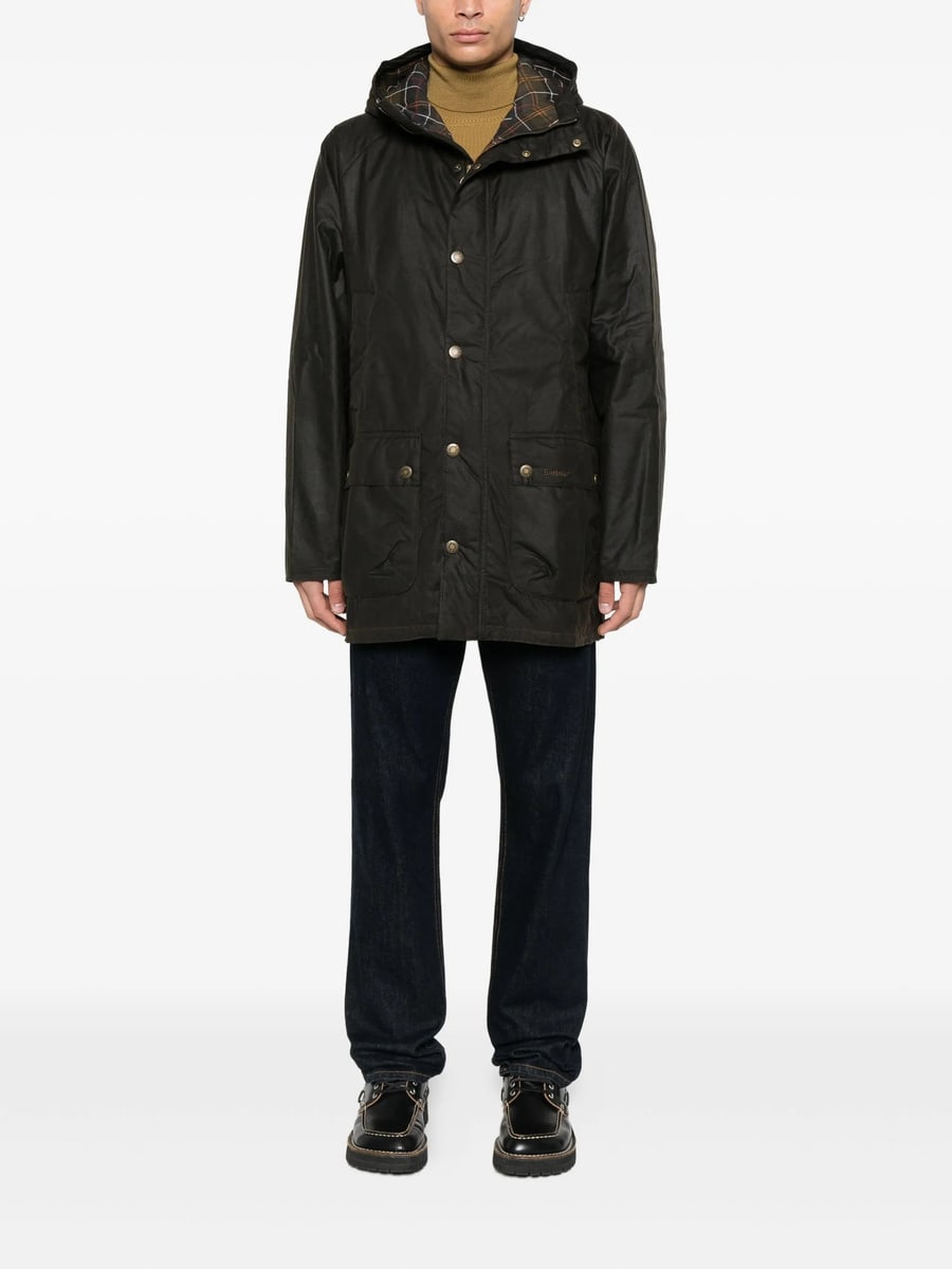 Barbour Barbour Hooded Snap-fit Coat, view 2