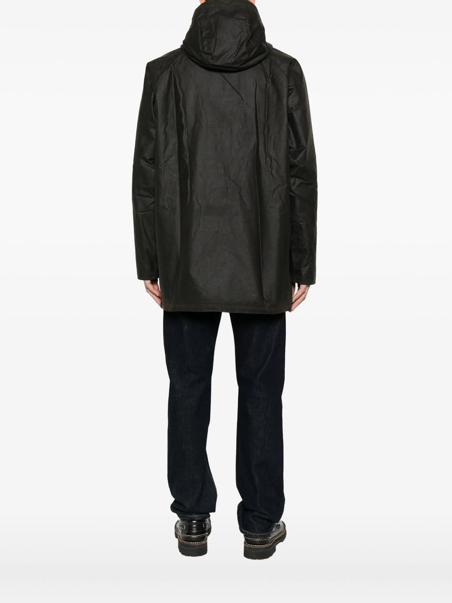 Barbour Barbour Hooded Snap-fit Coat, view 4