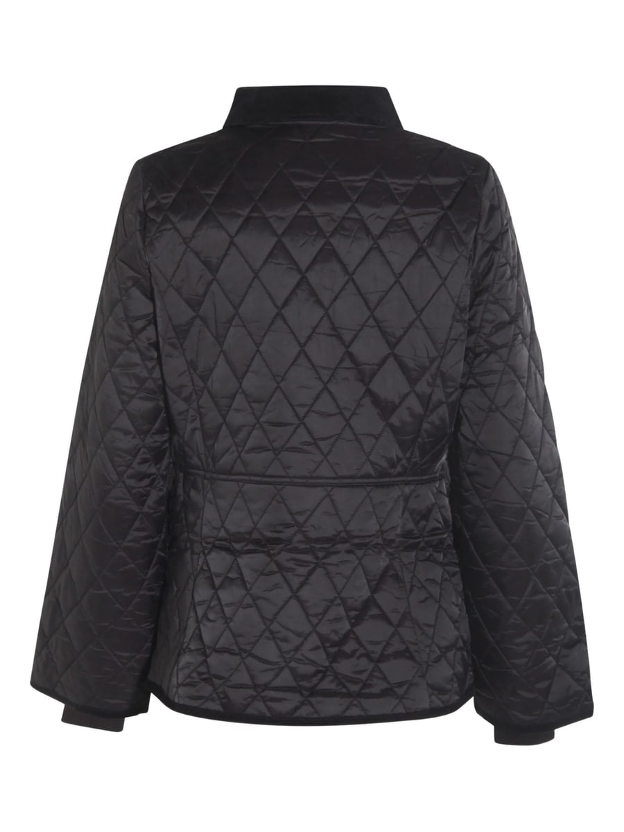 Barbour Barbour Diamond-quilted Zip-front Coat, view 2