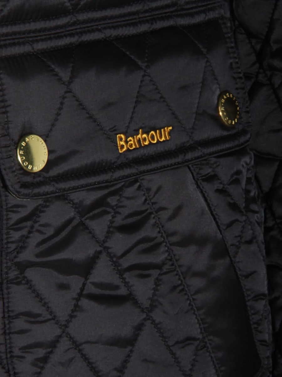 Barbour Barbour Diamond-quilted Zip-front Coat, view 3