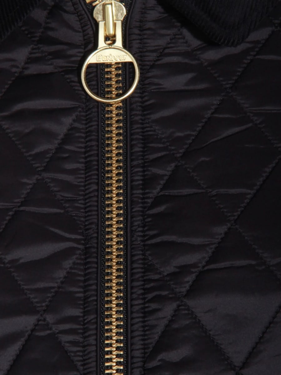 Barbour Barbour Diamond-quilted Zip-front Coat, view 5
