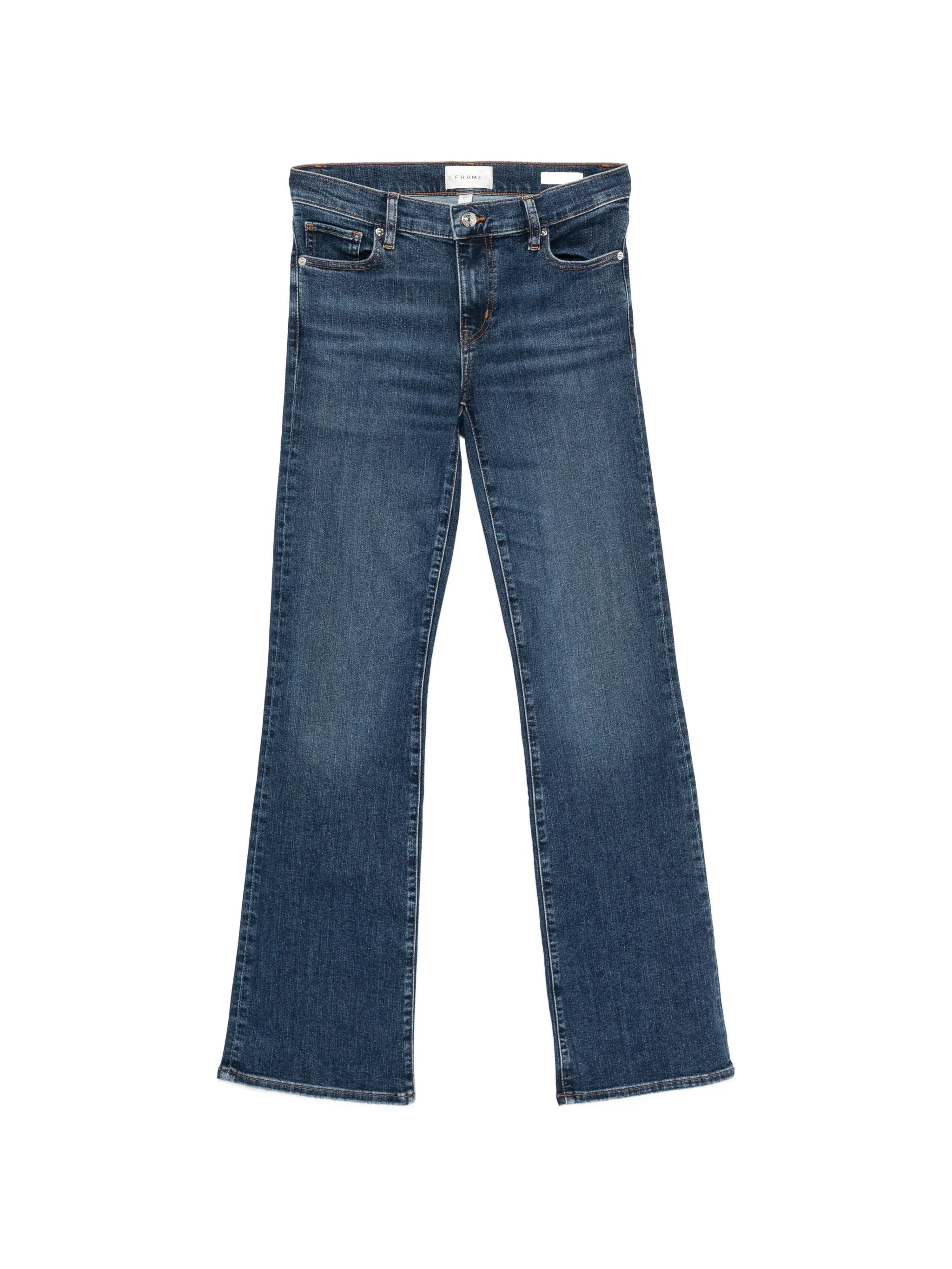 Frame Frame The Rodeo Washed Flared Denim Jeans