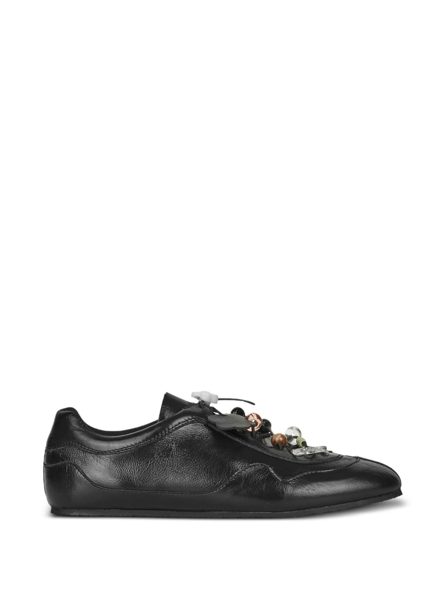 Cecilie Bahnsen Cecilie Bahnsen Blaise Crinkle-leather Sneakers