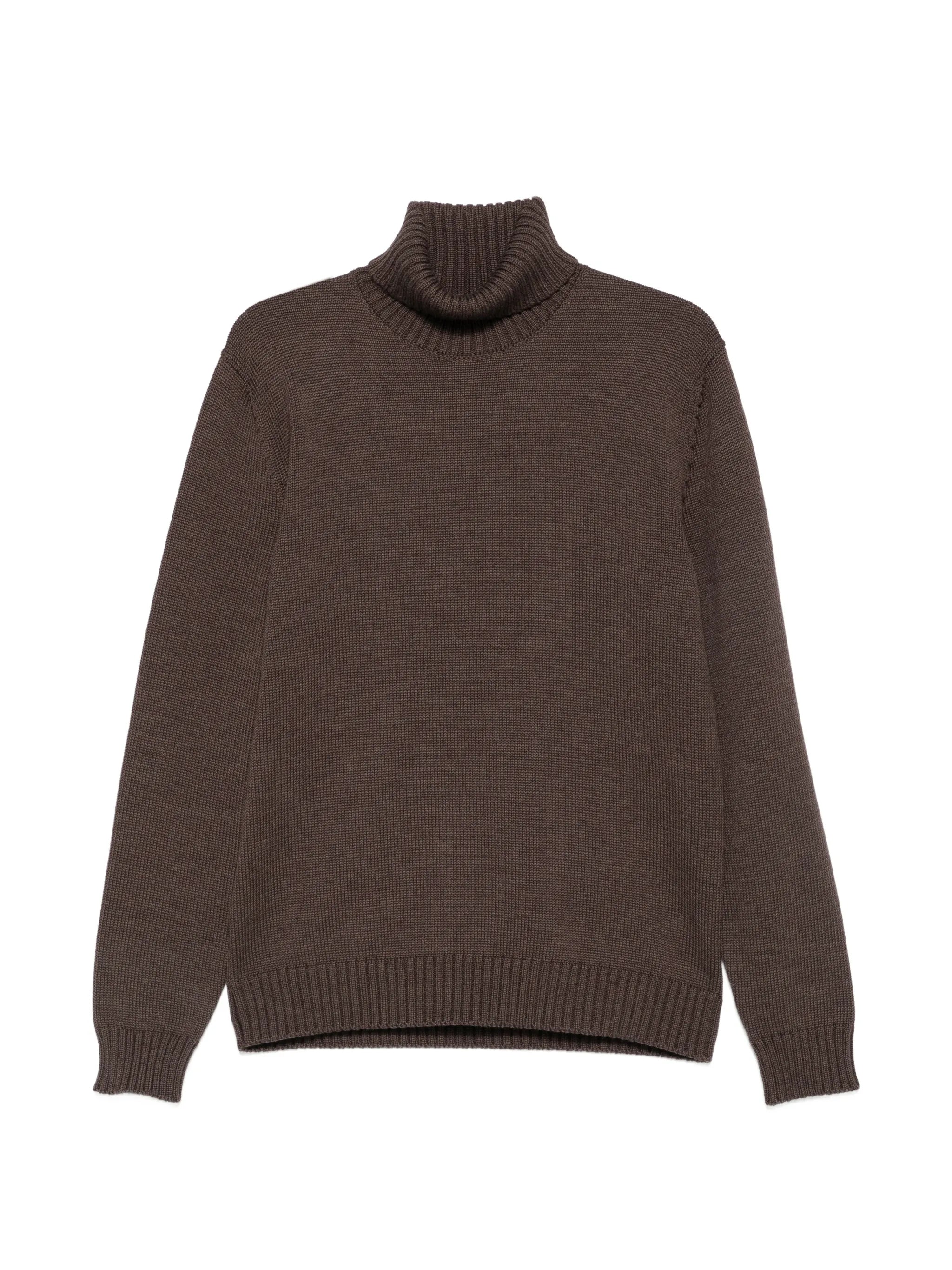 Zanone Zanone Roll-neck Ribbed-trim Sweater