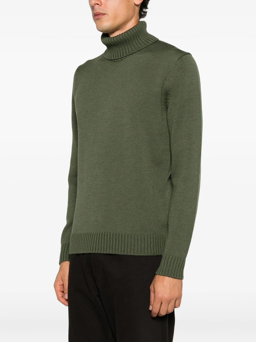 Zanone Zanone Roll-neck Ribbed Sweater, view 2