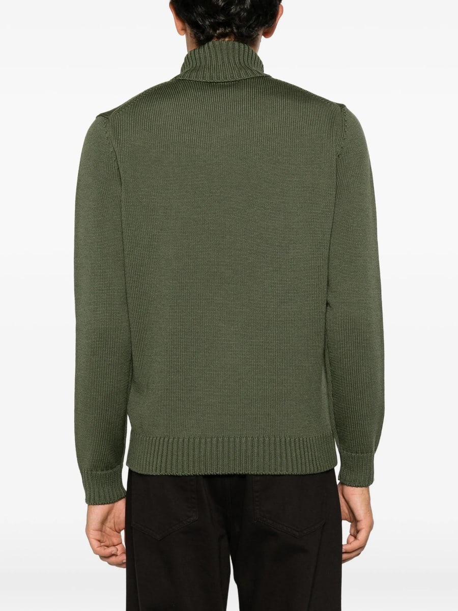 Zanone Zanone Roll-neck Ribbed Sweater, view 5