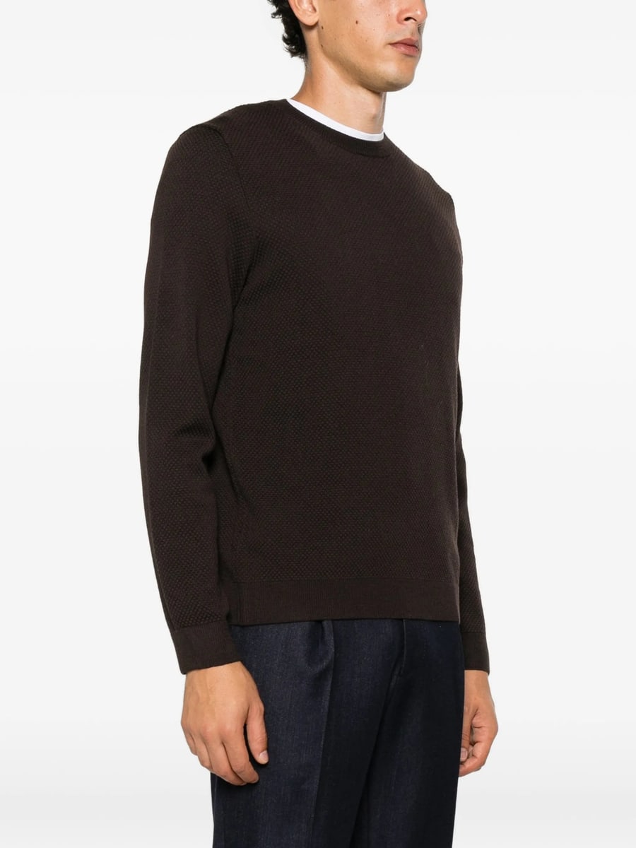 Zanone Zanone Waffle-knit Sweater, view 3