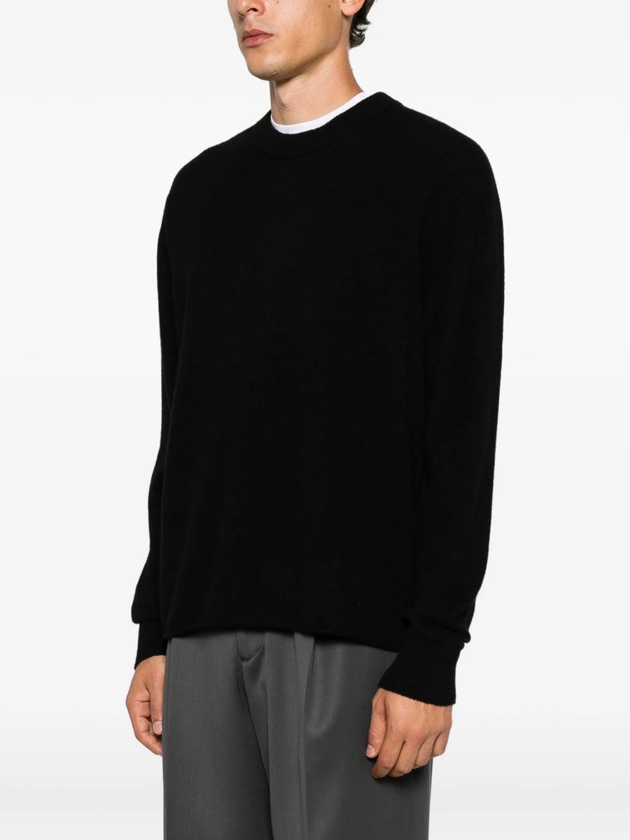 Atomo Factory Atomo Factory Crew-neck Ribbed-trim Sweater, view 4