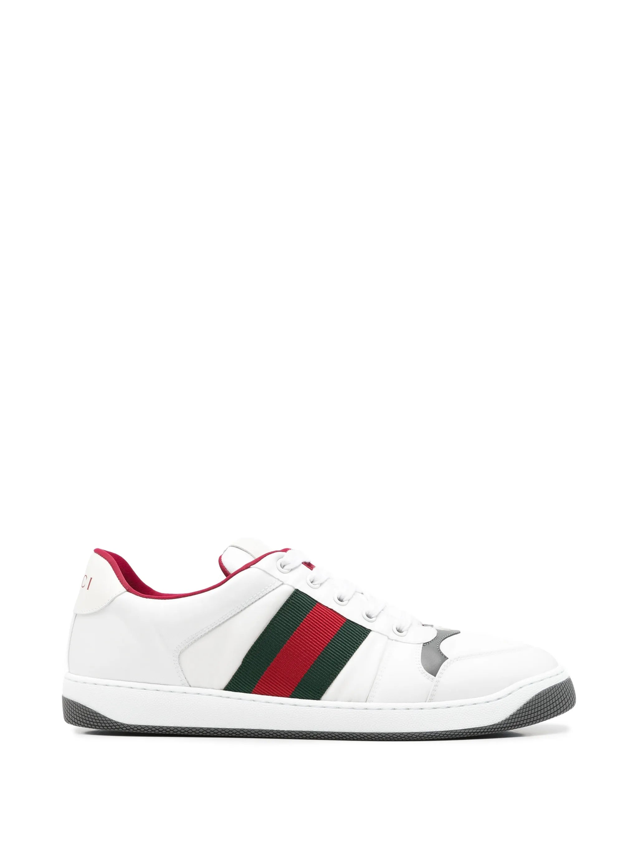 Gucci Gucci Web-stripe Interlocking G Sneakers
