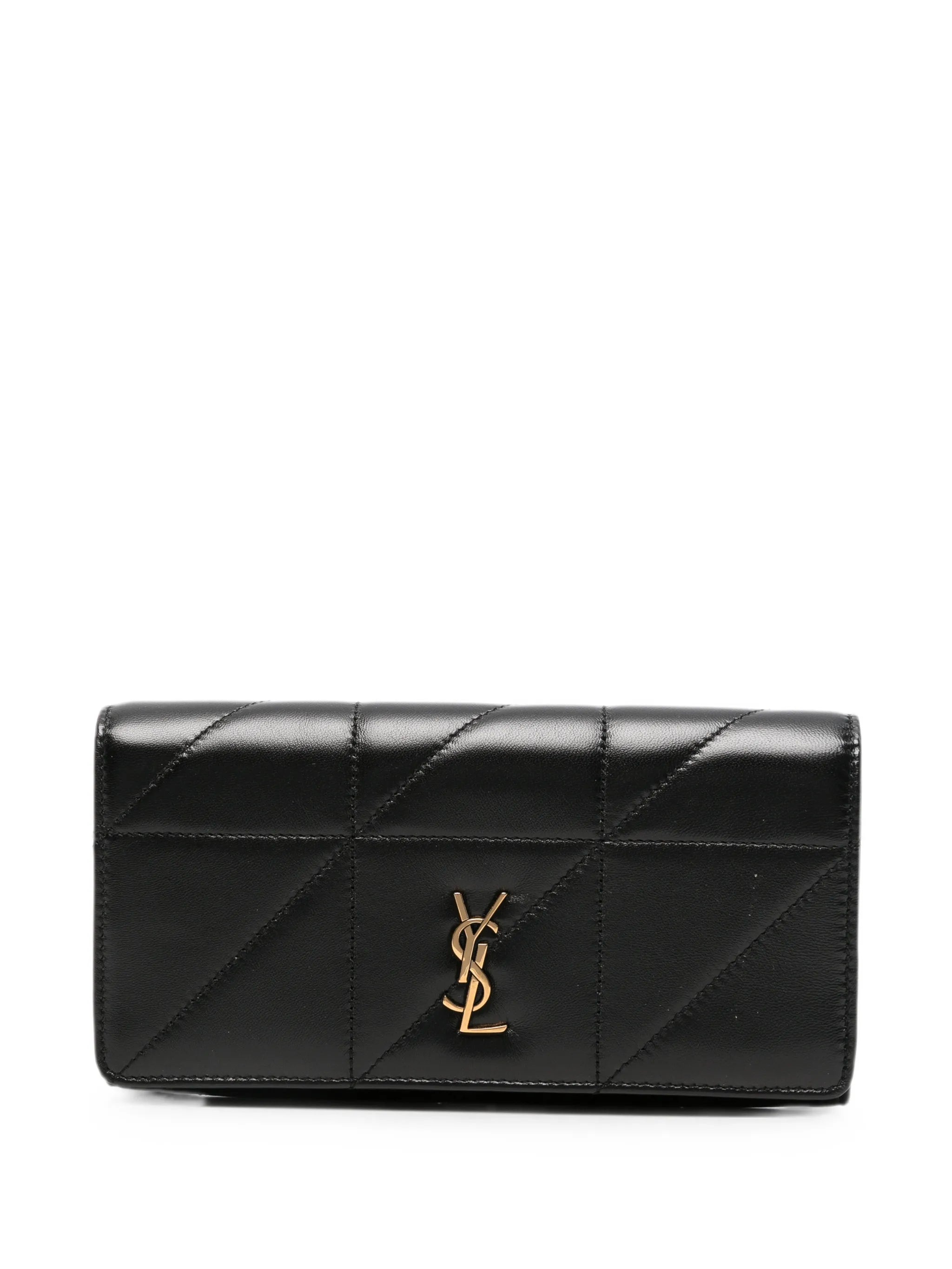 Saint Laurent Saint Laurent Jamie Quilted Leather Wallet