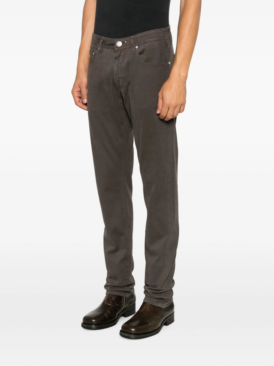 Tramarossa Tramarossa Michelangelo Logo-patch Trousers, view 3