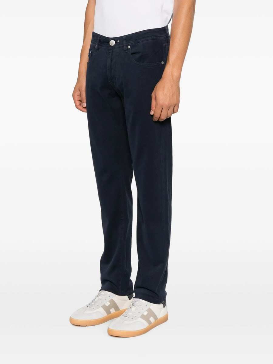 Tramarossa Tramarossa Michelangelo Logo-patch Trousers, view 3