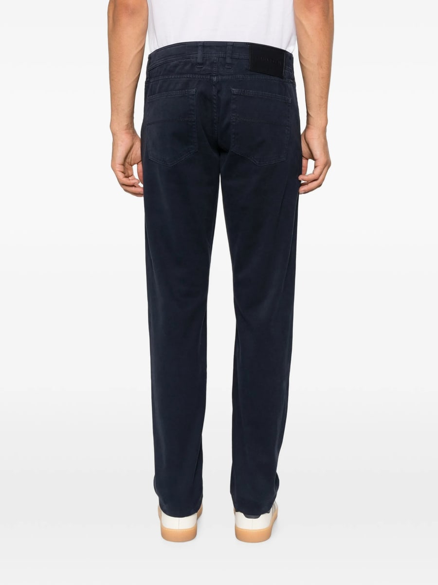 Tramarossa Tramarossa Michelangelo Logo-patch Trousers, view 4