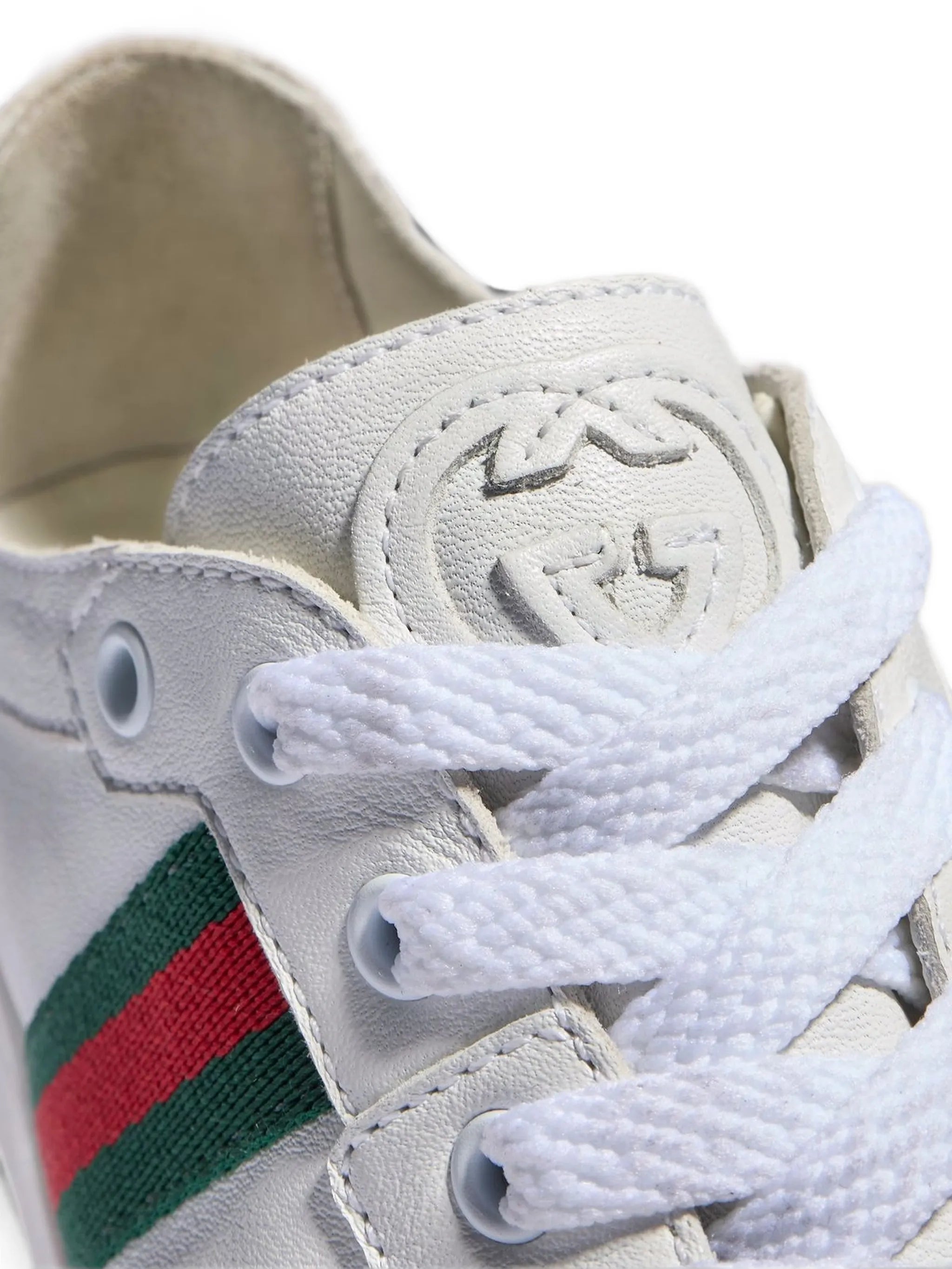 Gucci Gucci Web-stripe GG Cross Low-top Sneakers, view 2