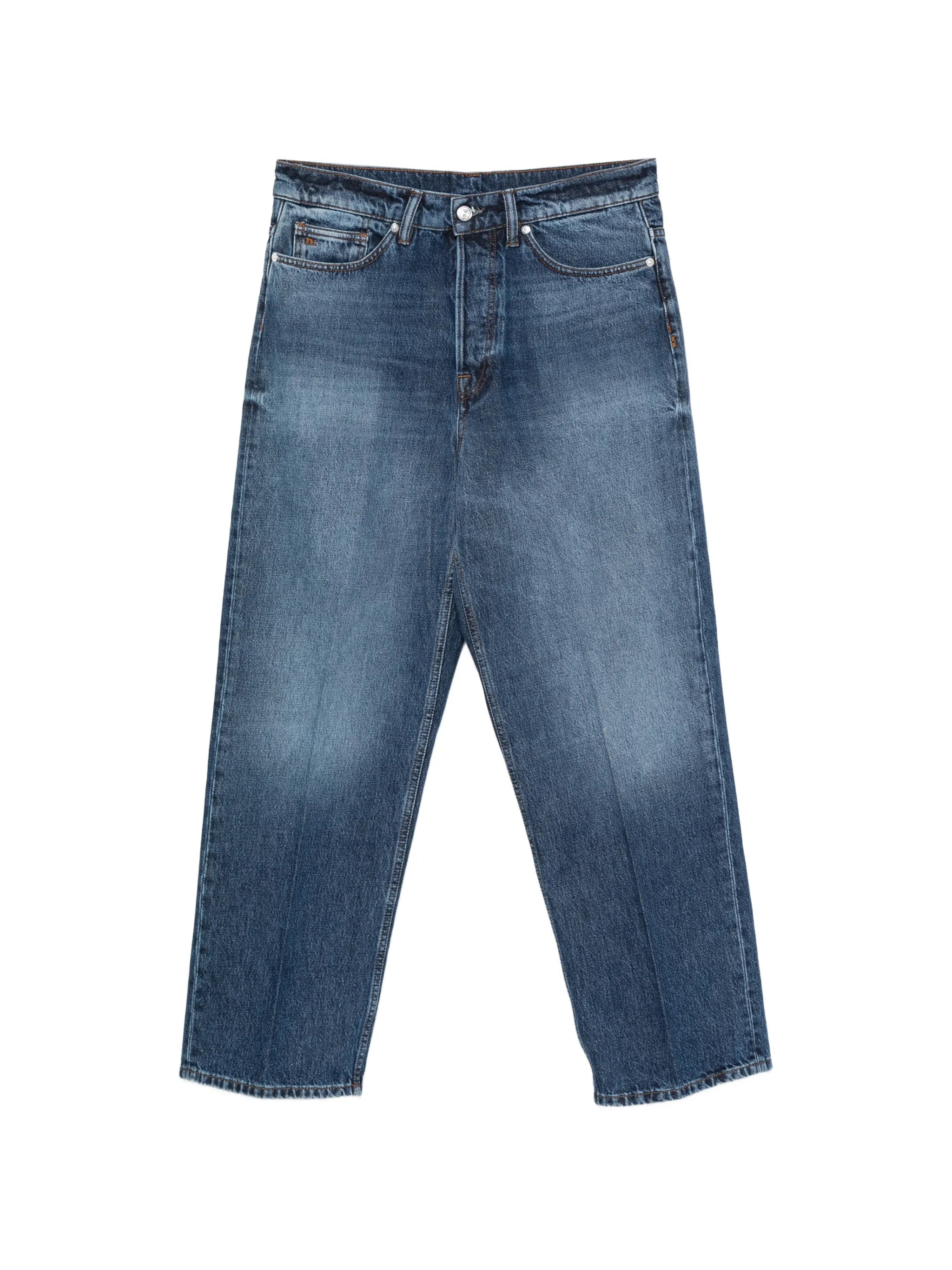 Nine In The Morning Nine In The Morning Icaro Faded Straight-leg Jeans