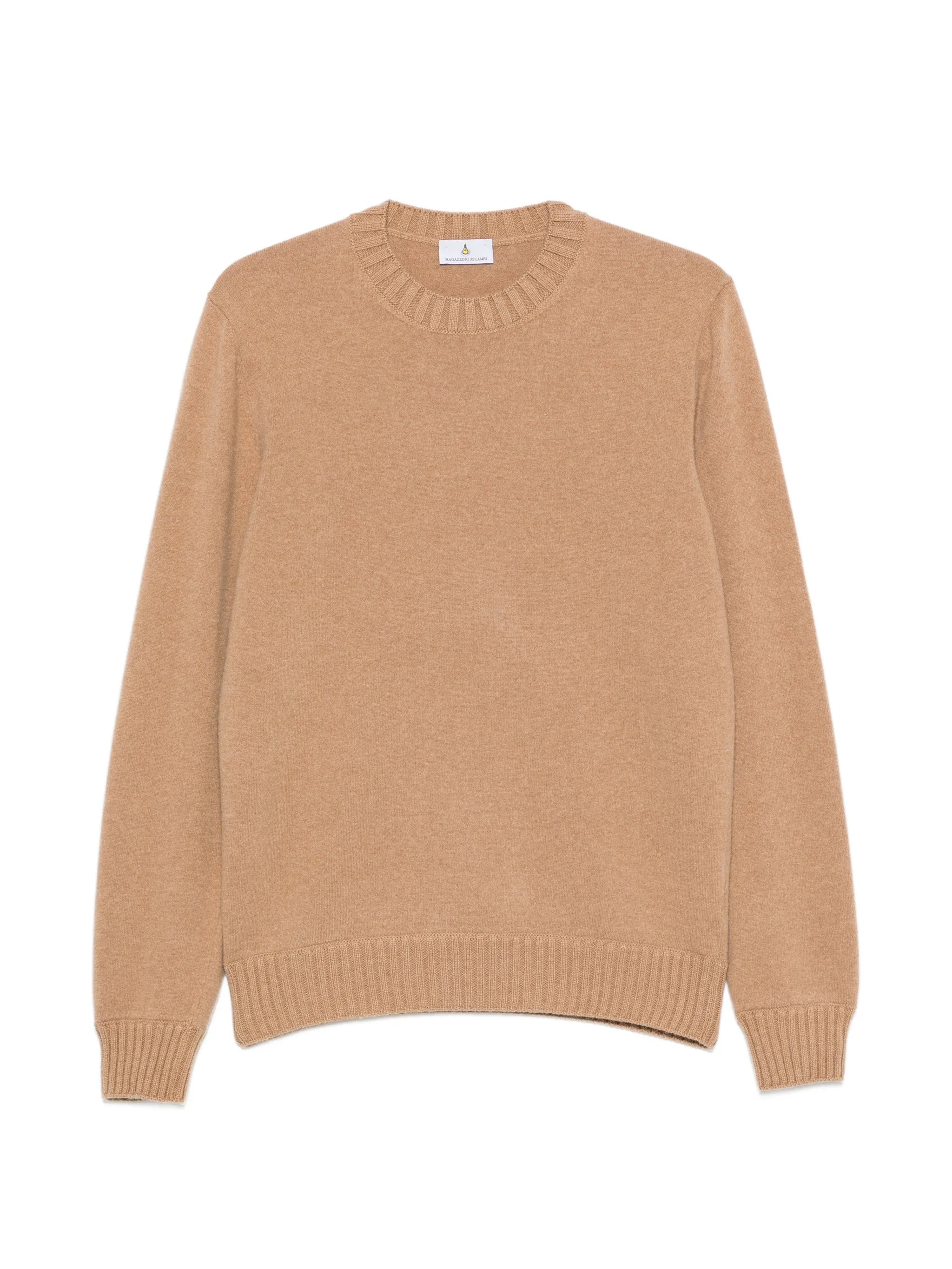 Magazzino Ricambi Magazzino Ricambi Ribbed-trim Crew-neck Sweater