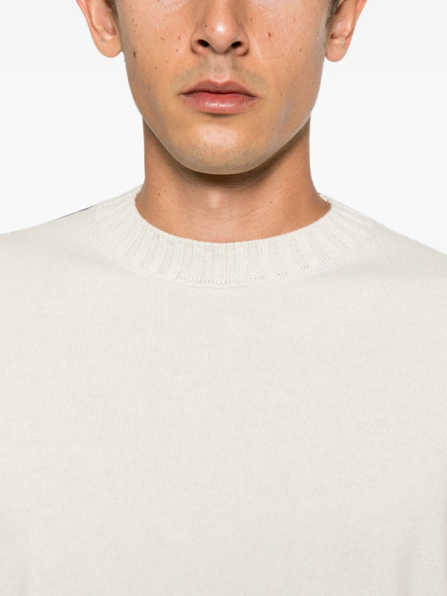 Magazzino Ricambi Magazzino Ricambi Ribbed-trim Crew-neck Sweater, view 2