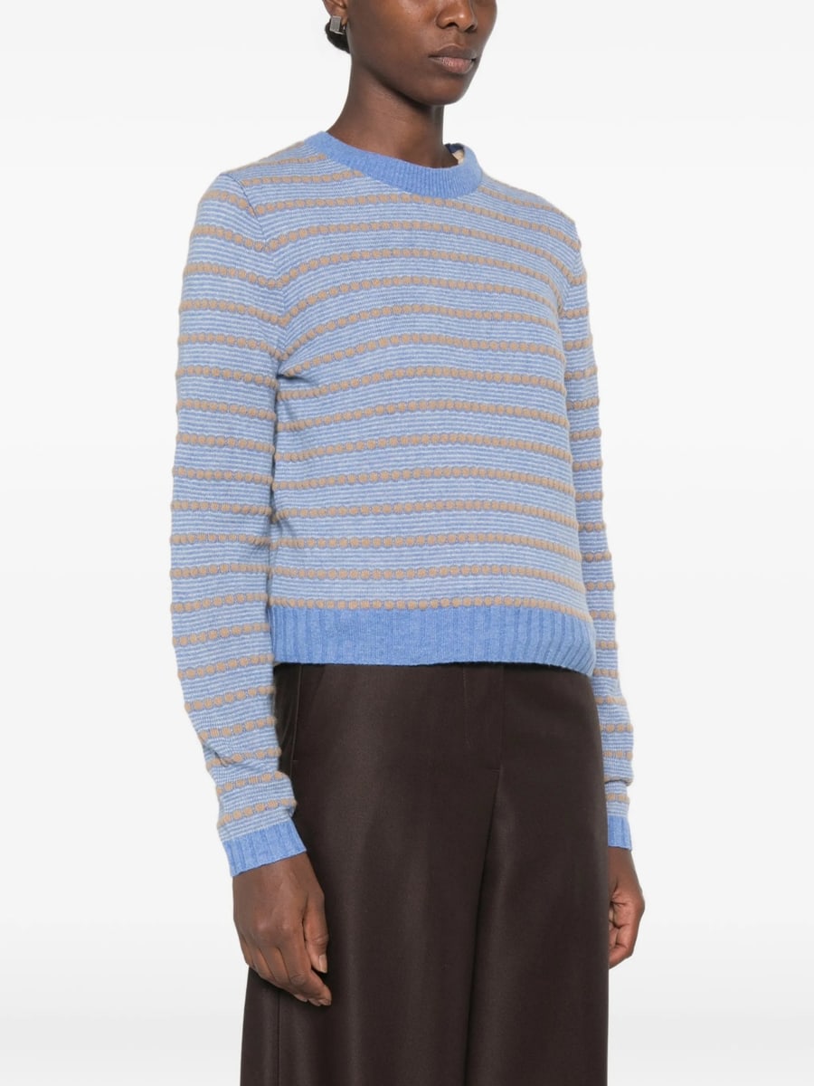 Guest In Residence Guest In Residence Cashmere Cable-knit Sweater, view 3