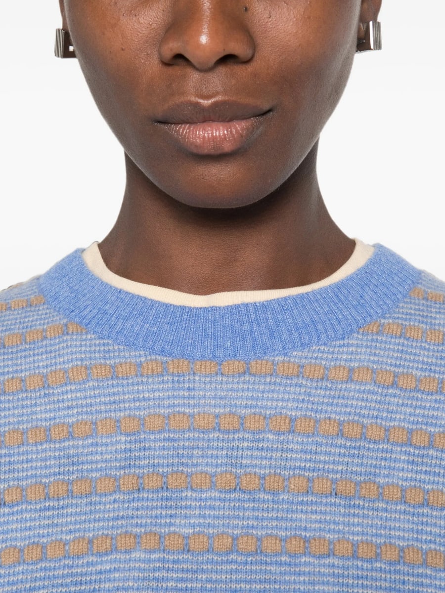 Guest In Residence Guest In Residence Cashmere Cable-knit Sweater, view 4