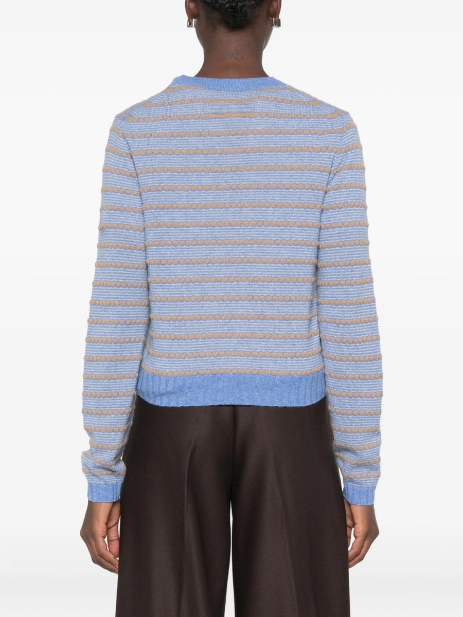 Guest In Residence Guest In Residence Cashmere Cable-knit Sweater, view 5