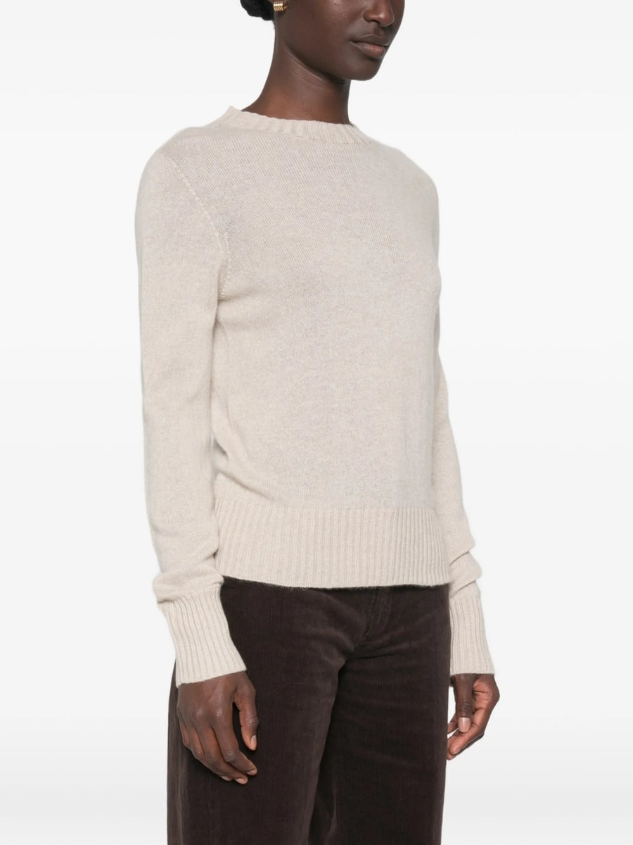 Aragona Aragona Ribbed-trim Crew Neck Sweater, view 3