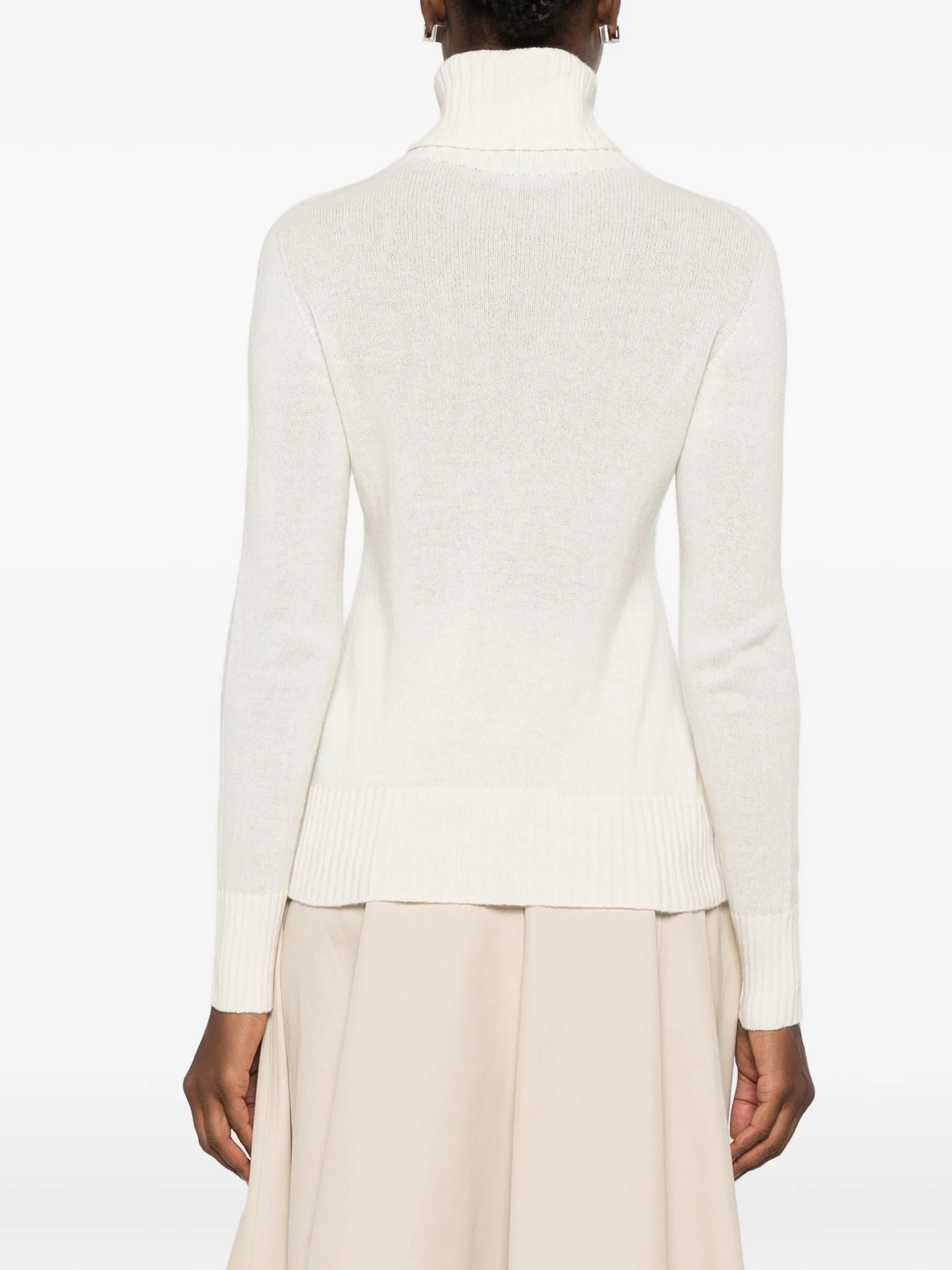 Aragona Aragona Roll-neck Ribbed-trim Sweater, view 2