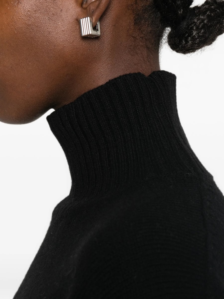 Aragona Aragona Roll-neck Ribbed-trim Sweater, view 4