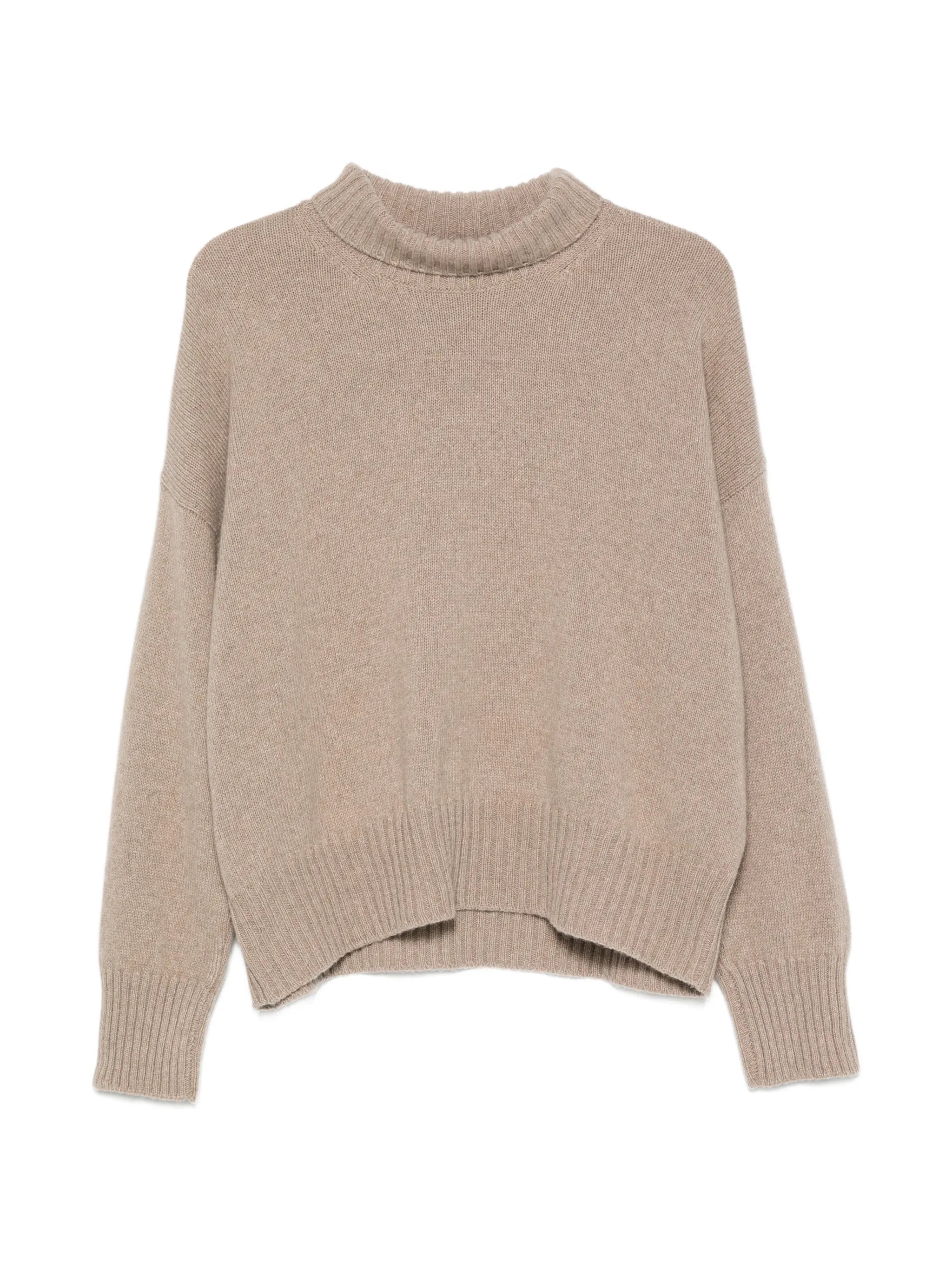Aragona Aragona Turtleneck Ribbed-trim Sweater
