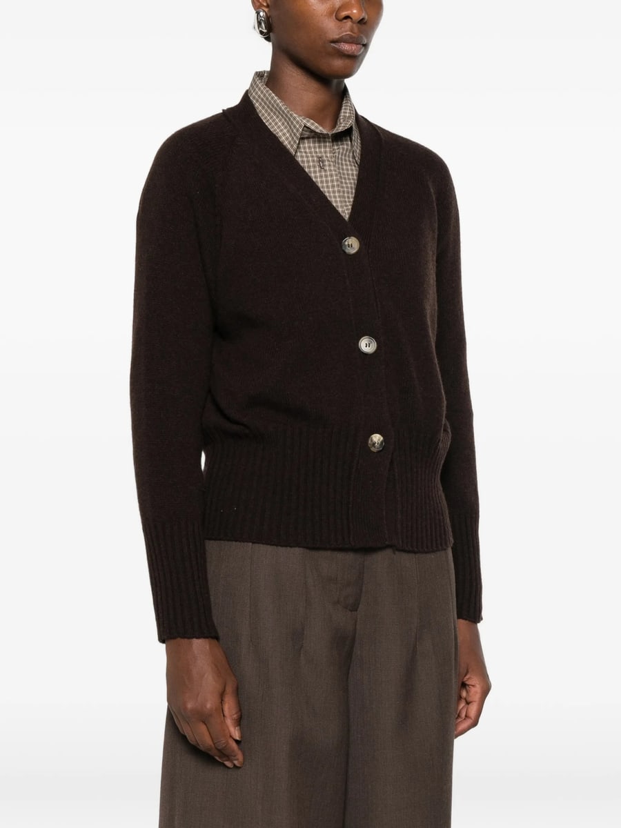 Aragona Aragona V-neck Button-up Cardigan, view 5