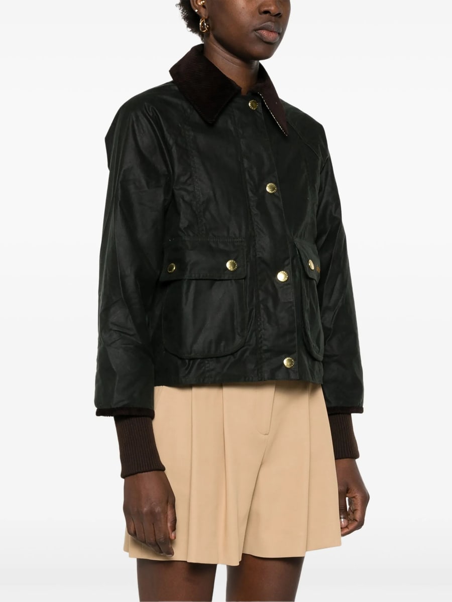 Barbour Barbour Beadnell Waxed Cropped Jacket, view 4