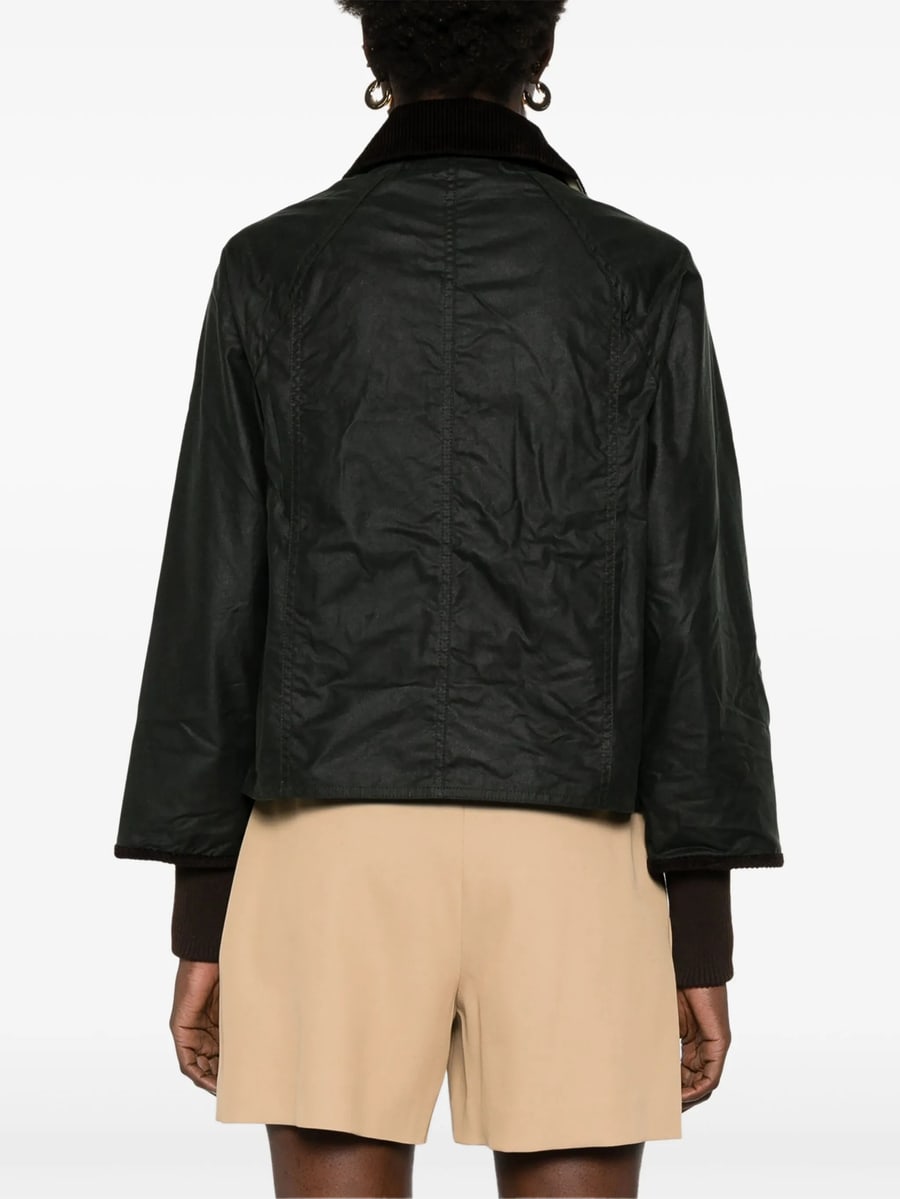 Barbour Barbour Beadnell Waxed Cropped Jacket, view 5