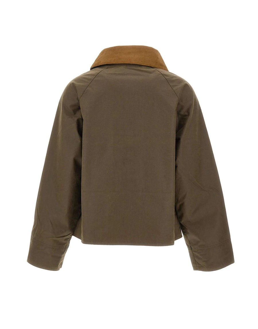 Barbour Barbour Corduroy-collar Check-cuff Jacket, view 2