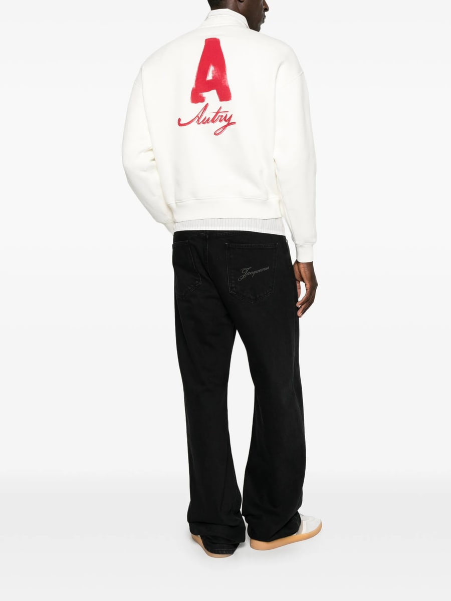 Autry Autry Heritage Sweatshirt With Washed Effect, view 4